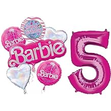 Anagram California Dreaming 5th Pirthday Party Supplies Balloon Bouquet Decorations