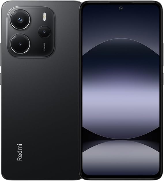 XIAOMI Redmi Note 14 Smartphone NFC Black 8GB + 256GB Processor Helio G99 5500mAh 33W (Charger Not Included)