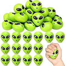 Wettarn 24 Pcs Halloween Ghost Stress Balls Bulks Halloween Stress Relief Balls Party Gifts Toys Soft PU Squeeze Ghost Ball Party Favors for Hand Wrist Finger Exercise
