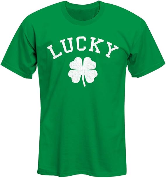 Lucky Clover St Patricks Day تي شيرت Shamrock الأيرلندي الأخضر للأولاد
