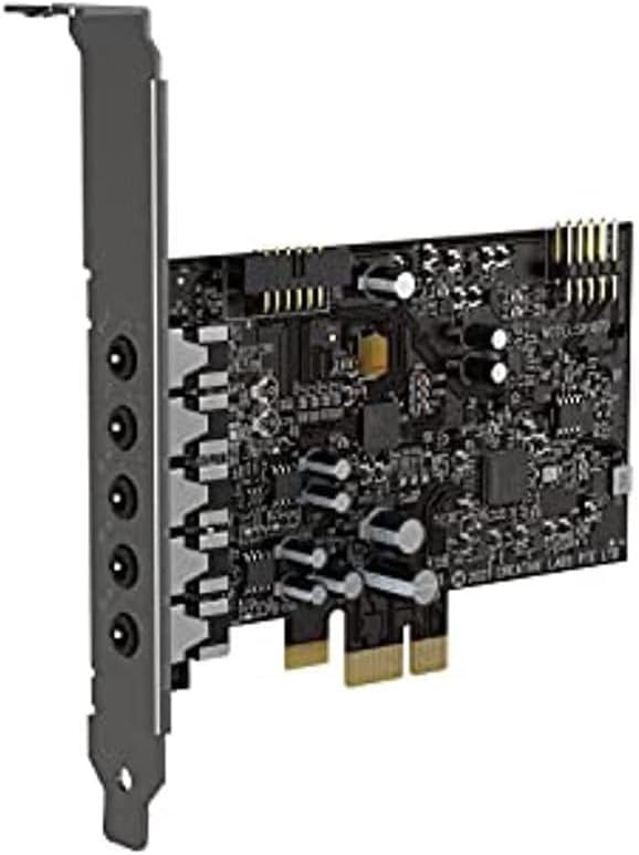 Sound Blaster Audigy Fx V2 PCIe Sound Card Black