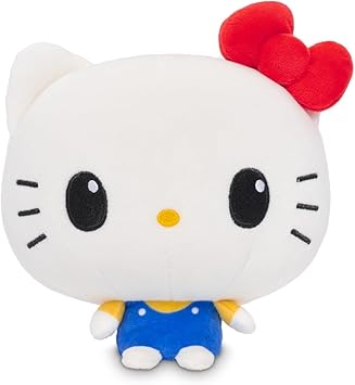 Teeturtle Cloudheads Hello Kitty Plush - حيوان محشو رسمي من سانريو مقاس 5 بوصات مع تفاصيل مطرزة - ألعاب قطيفة ناعمة للأطفال والمراهقين والبالغين