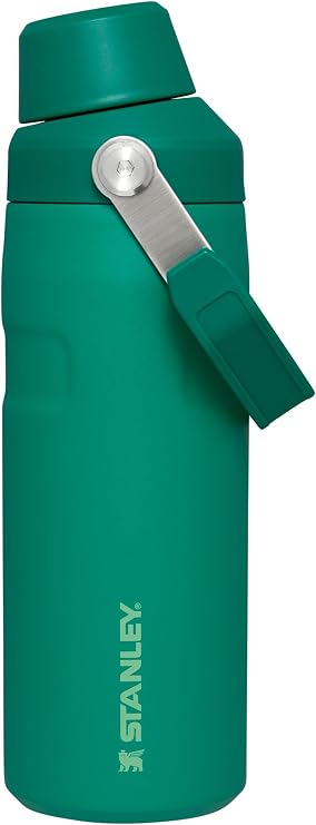 Stanley IceFlow Fast Flow Water Bottle 16 oz | Angled Spout Lid | Lightweight and Leakproof for Travel and Sports | Insulated Stainless Steel | BPA-Free | Alpine
