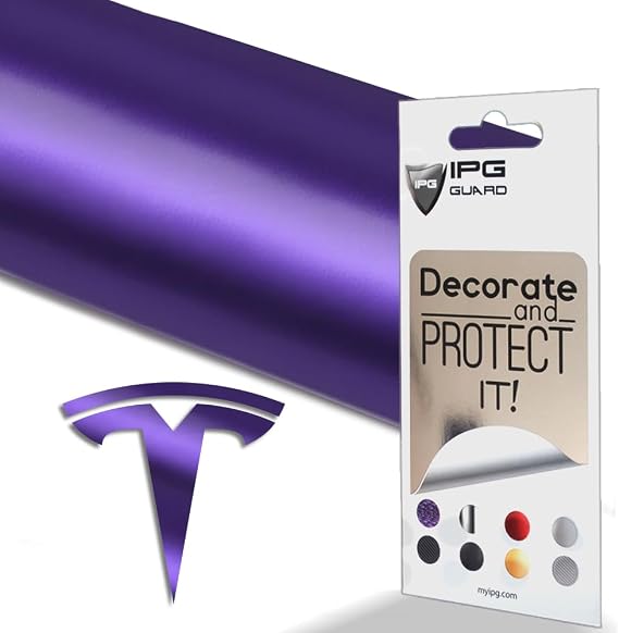 IPG Compatible with Tesla Model 3 Decal (9 Logo Set) Stickers Set Personalize Your Vehicle