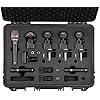 SE ELECTRONICS V Pack Venue Standard Drum Mic Kit for Toms, Snares & Bass Drums - Includes 1 V Kick, 2 V Beats, 2 V Clamps, 1 V7 X Instrument Microphone & More