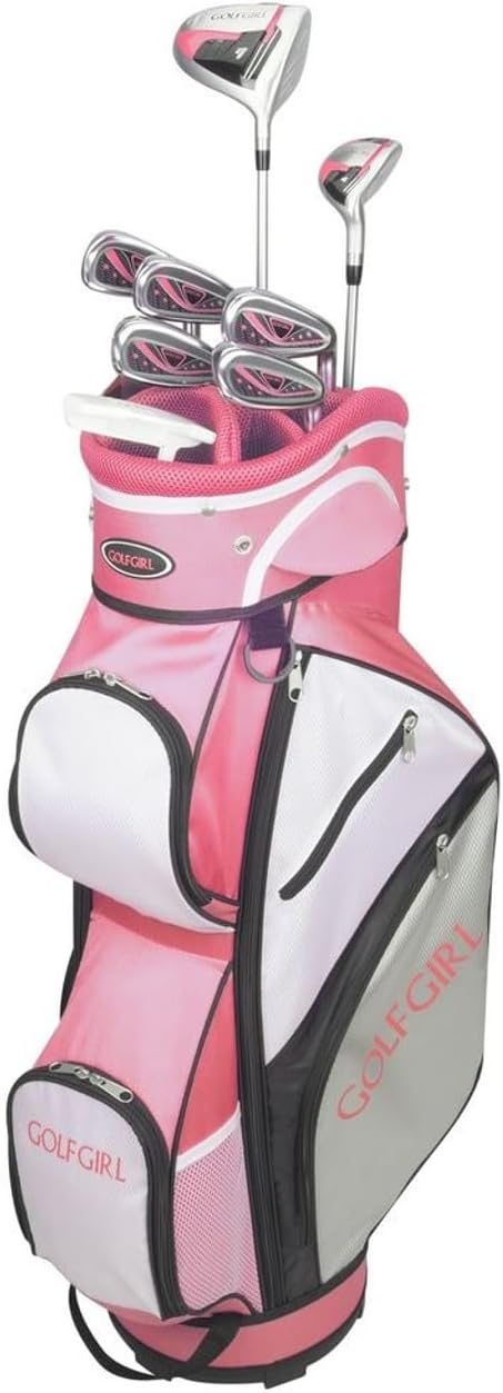 Golf Girl FWS3 Ladies Golf Clubs Set with Cart Bag, All Graphite, Left Hand
