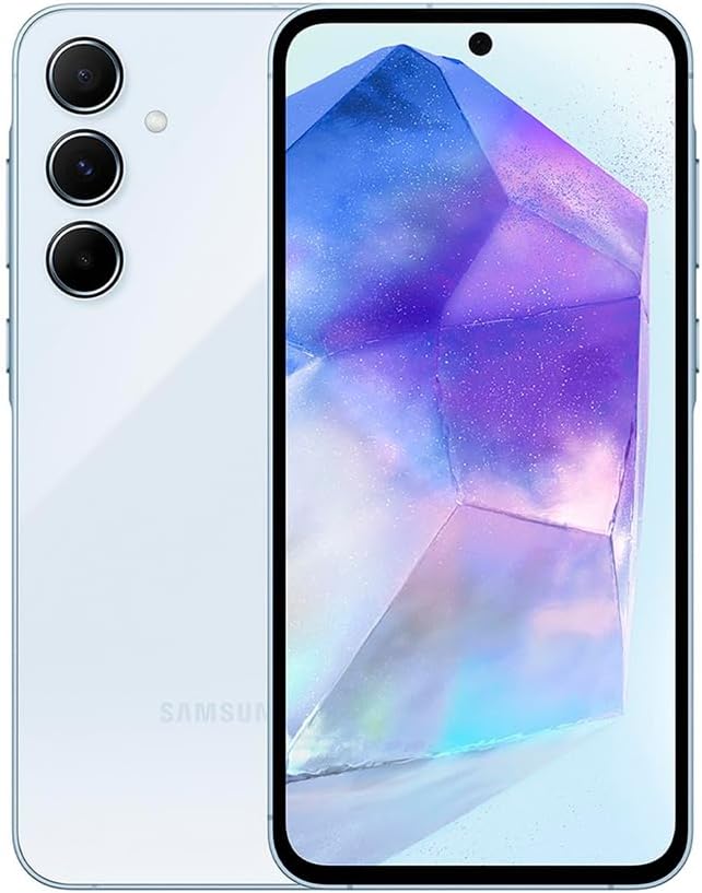 Samsung Galaxy A55 5G 4G LTE 256GB 8GB Tmobile Mint Tello & Global أمريكا اللاتينية غير المقفلة SM-A556EDS 6.6 120Hz 50MP Triple 25W Wall USB Charger