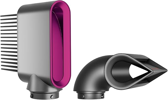 مرفق Blade Concentrator ومشط الأسنان الواسع لملحقات Dyson Airwrap ، لإنهاء أكثر سلاسة محاذاة ، مشط إنشاء الطول ، إضافة الحجم ، وتحسين الملمس