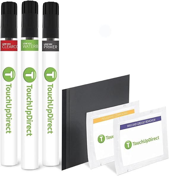 TouchUpDirect QAK Solid White متوافق مع فرشاة طلاء اللمس من نيسان بالضبط - مجموعة البلاتين