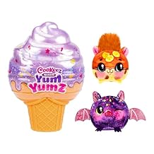 Cookeez Makery Yum Yumz Twin Pack, Full Of Fun  Of Yum! Add Ingredients & Discover 2 Super-Cute Scented Surprise Plush Pets Inside An Ice Cream Cone You Can Customize, Over 30 To Collect - Styles May Vary