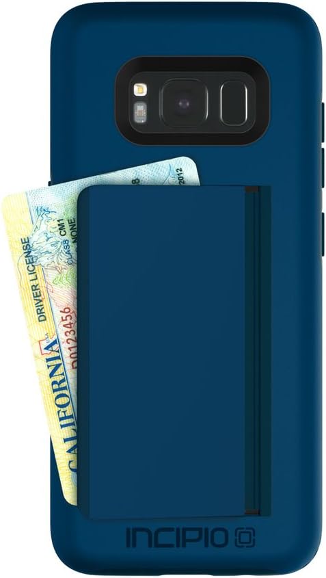 حافظة Incipio Stowaway لـ Samsung Galaxy S8 - Deep Navy