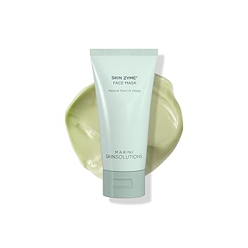 Marini SkinSolutions Skin Zyme - قناع للوجه مع إنزيمات البابايا المحللة للبروتين - يزيل خلايا الجلد الميتة بلطف للحصول على بشرة ناعمة ومشرقة - جميع أنواع البشرة - خالي من القسوة - صنع في الولايات المتحدة الأمريكية - 1 أونصة