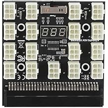 Mining GPU/PSU Power Supply Board, 1600W, 12V, 17x 6pin PCI-E, for DPS 1200FB A, DPS 1200QB A, PS 2751 5Q, PS 2751 LF 1F, HSTSN PL12