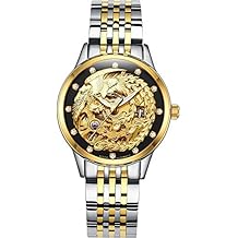Gosasa Women & # 39؛ s Luxury Heart Hollow dial Automatic Mechanical Waterproof Watch