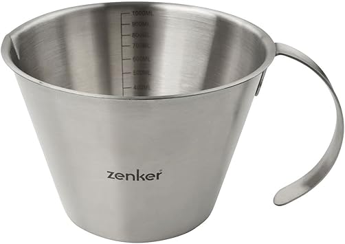 Zenker Measuring Jug 1 L Stainless Steel with Handle