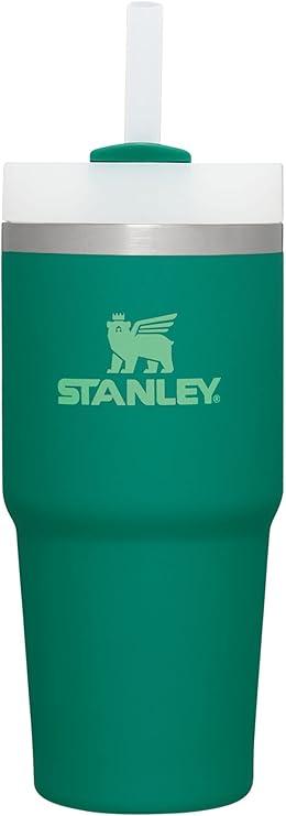 كوب STANLEY Quencher H2.0 مع قشة سعة 14 أونصة | غطاء Flowstate ثلاثي الأوضاع | حامل أكواب متوافق مع السفر | كوب معزول من الفولاذ المقاوم للصدأ | خالٍ من مادة BPA | Alpine