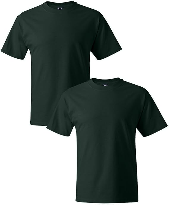 Hanes الرجال قصيرة الأكمام Beefy-t