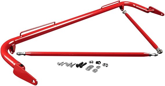 Braum 48-51 Universal Racing Harness Bar Kit - Red Gloss