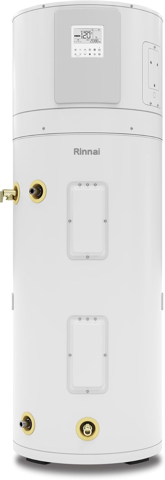 Rinnai REHP65 Electric Heat Pump Water Heater 65 Gallon, 240V, 30A, Energy Star Certified, 3.90 UEF, 80 Gallon First Hour Delivery for Residential Use