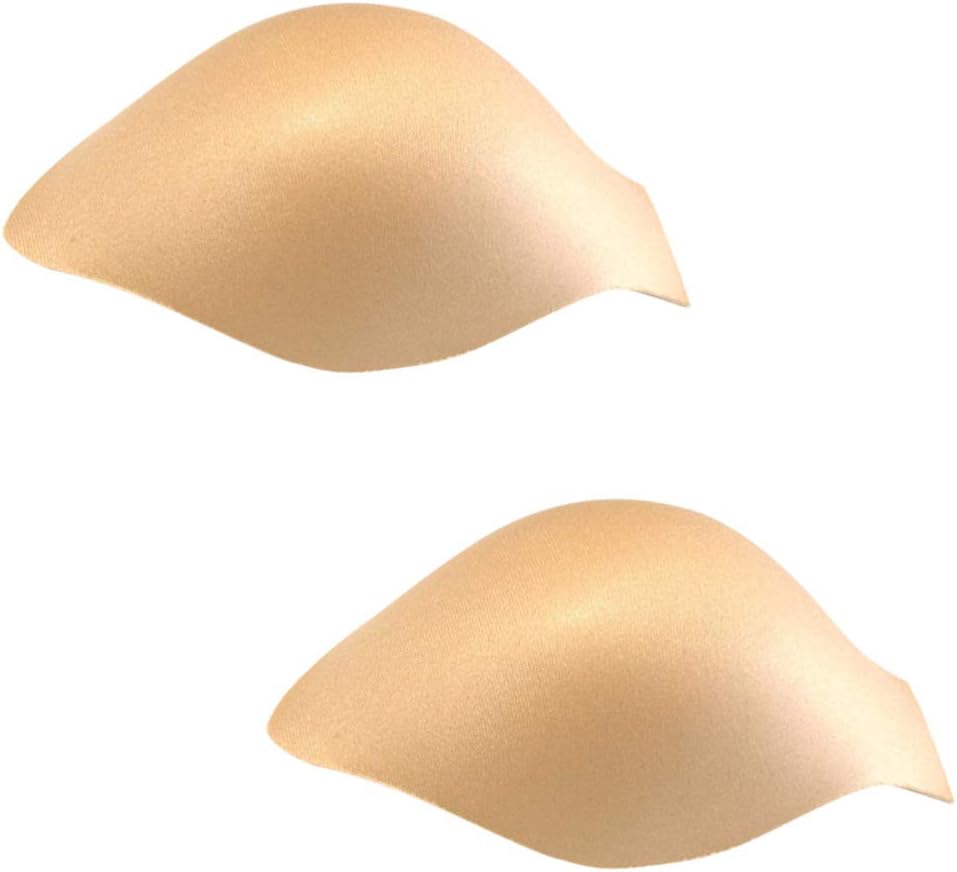 Bulge Enhancing Underwear 2pcs Men Enlarge Front Pouch Pad 3D Bulge Enhancing Underwear Cup Sponge Pad Swimwear Padded Swim Brief Coasters Skin Color