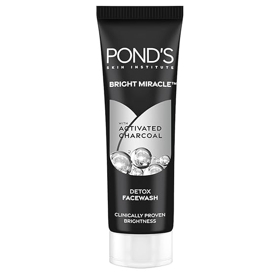 POND'S Bright Miracle with Activated Charcoal Face Wash 50g
