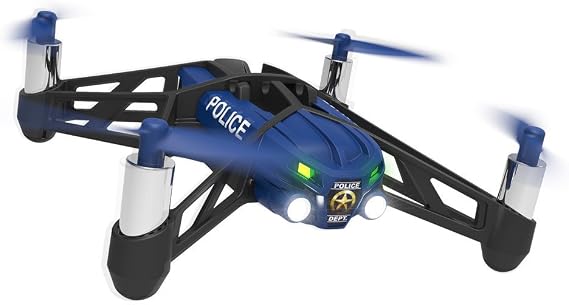 MiniDrone الببغاء المحمولة جوا - ماكلين (الأزرق)