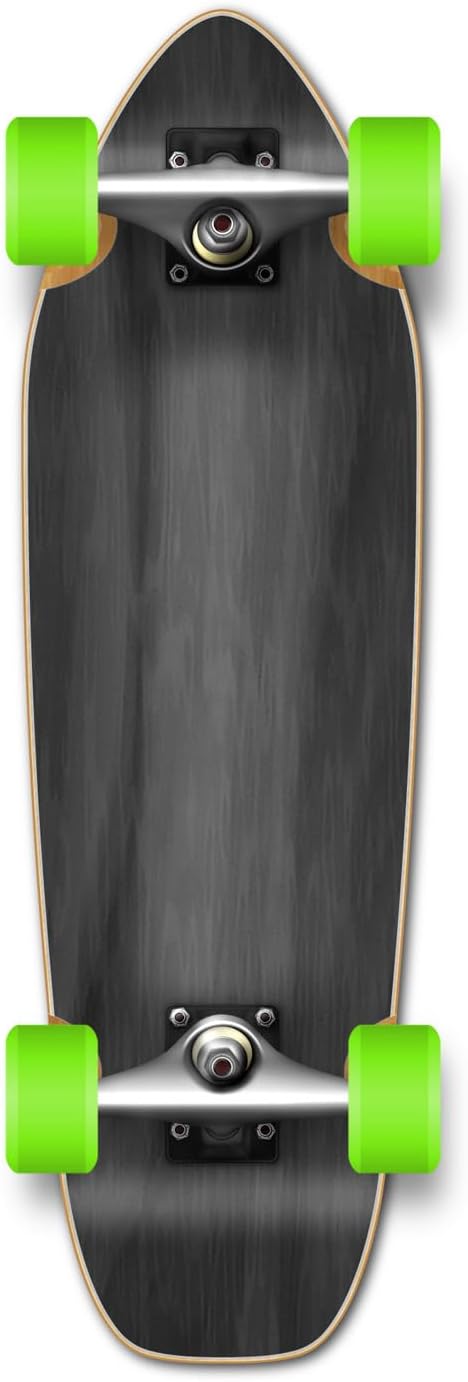 YOCAHER جديد كامل Longboard- Mini Cruiser- Banana Cruiser 27 "X 8"