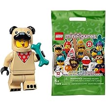 LEGO 71029 سلسلة Minifigures القابلة للتحصيل 21 - Pug Costume Guy