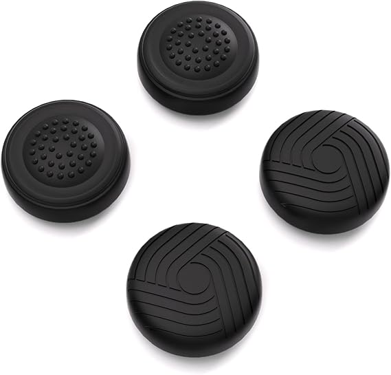 PlayVital Thumb Grip Caps for Steam Deck LCD ، سيليكون Thumbsticks Grips Joystick Caps for Steam Deck OLED - Samurai & Guardian Edition