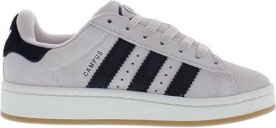 adidas Campus 00s J Big Kid Shoes, Putty Mauve/Core Black/Chalk White, Size 6