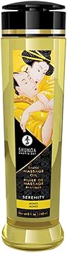 زيت التدليك Shunga Erotic ، Serenity Monoi ، 8 أونصة 