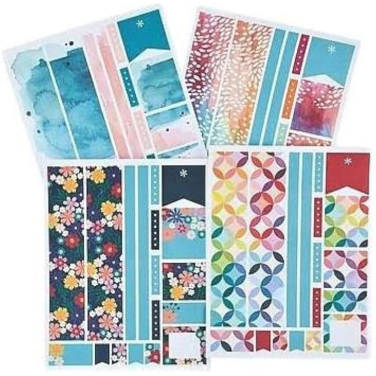 Erin Condren Painted Petals - Sticker Sheet
