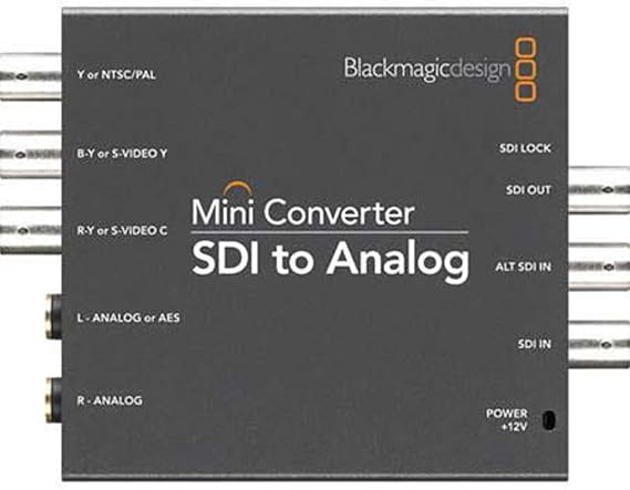 Blackmagic Design Mini Converter SDI إلى التناظرية