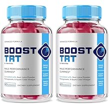 (2 Pack) Boost TRT Gummies BoostTRT Premium Blend with Natural Ingredients for Stamina and Energy, Great-Tasting Performance Gummy, Easy-to-Chew, Offical Formula (120 Gummies)