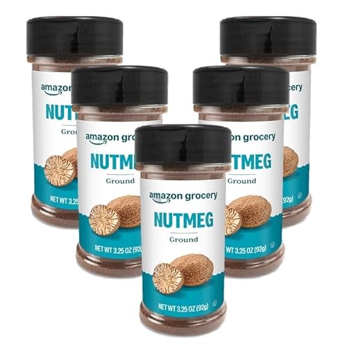 Amazon Grocery, Ground Nutmeg, 3.25 Oz Pack of 5