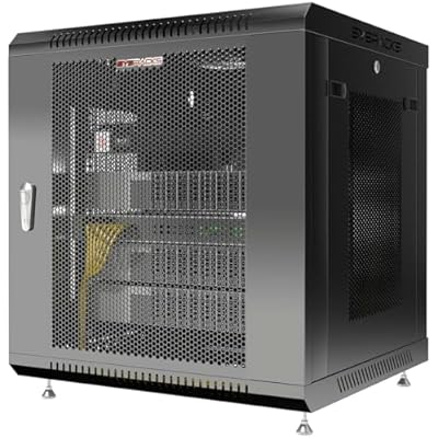 Sysracks Floor Standing Server Rack Cabinet 24 External Depth Locking Network Enclosure Multiple Sizes 12U