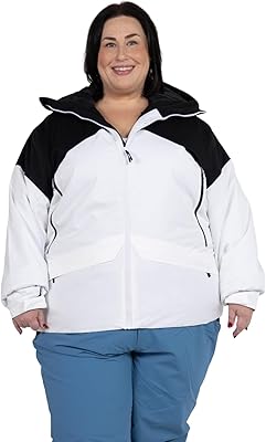 Snow Country Outerwear Women Plus Size 1X-6X معزول كامي الشتاء التزلج على الجليد معطف سترة التزلج
