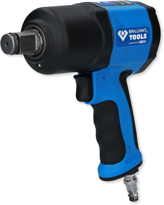 BRILLIANT TOOLS BT160200 3/4 inch pneumatic impact wrench, 1800 Nm [powered by KS TOOLS]