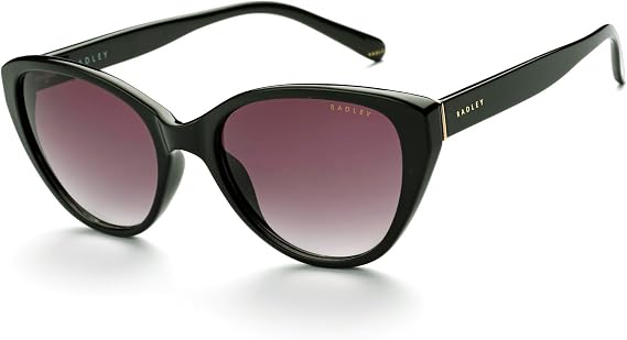 RADLEY London RDS6561 Cat Eye Sunglasses for Women, UV400 Protection Tinted Lens Category 3, 55 mm