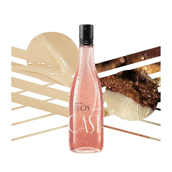 Natura Ekos Castanha Frescor Eau de Toilette - يدوم طويلاً مع روائح الحمضيات والأزهار والجوز البرازيلي والمسك - عطر نسائي للزهور والحمضيات 150 مل