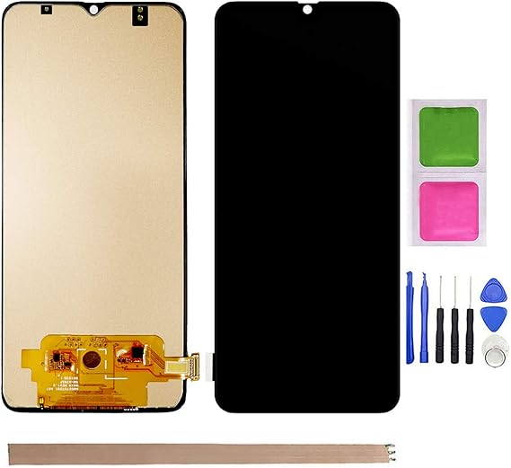 Galaxy A70 Screen Replacement for Samsung Galaxy A70 2019 6.7" A705 LCD Display Touch Screen Digitizer Replacement A705F A705FN LCD Screen with Sticker Tape Repair Part Tools (A70 Screen)