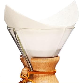 فلتر Chemex المستعبدين - مربع - 100 قيراط - 2 عبوة - تغليف حصري