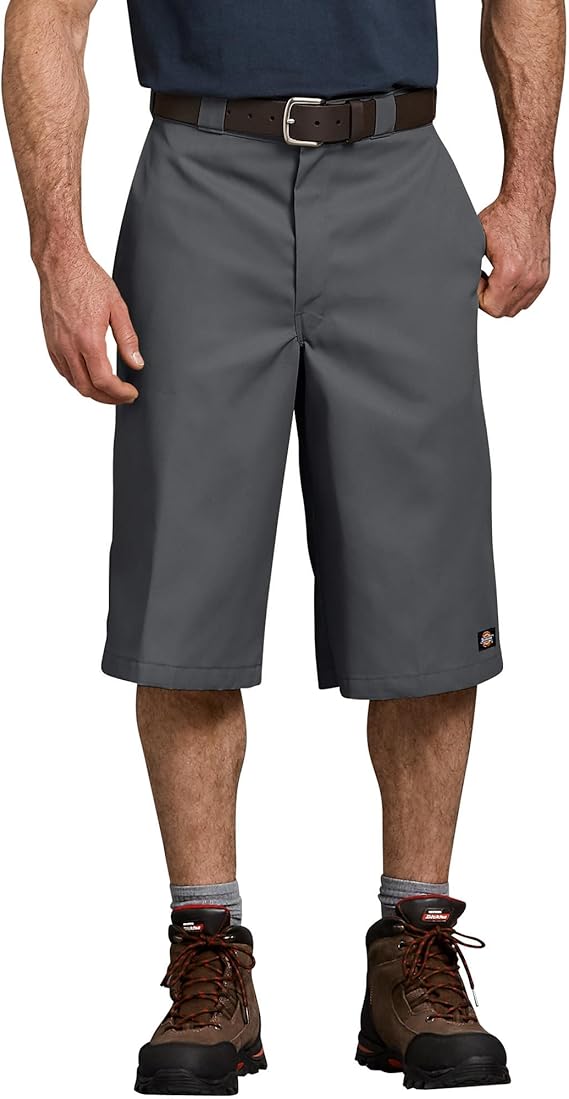 Dickies Mens 15-Inch Relaxed Fit Work Shorts Lightweight Uniform Shorts for Men with Multi-Use Pocket and Durable Fabric