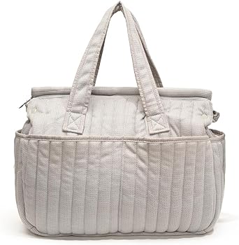 Diaper Bag Tote - Large Capcity Baby Diaper Tote Bags Travel Diaper Tote Caddy Mommy Bag