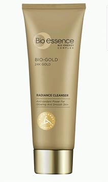 Bio Essence BIO-GOLD 24k Radiance Cleanser Anti-oxidant Power for Glowing and Smooth Skin 100g Ship by DHL.