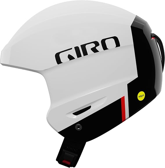 خوذة تزلج سباق Giro Strive MIPS للرجال والنساء والشباب - أبيض غير لامع - XS ( 52-53.5 سم )