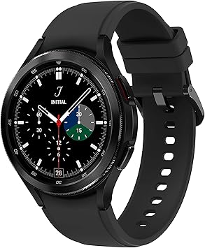 ساعة سامسونج جالاكسي 4 LTE 46mm Smartwatch مع جهاز تتبع شاشة ECG للصحة واللياقة البدنية والجري ودورات النوم واكتشاف سقوط GPS و LTE والإصدار الأمريكي والأسود