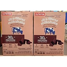 Elevation Ultra-Filtered Milkshake Chocolate 46fl oz 1.36L (Two Boxes)