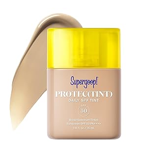 سوبرجوب! Protectint Daily Skin Tint SPF 50 - تغطية خفيفة وقابلة للبناء لبشرة ناعمة ومتساوية المظهر على الفور - لمسة نهائية طبيعية
