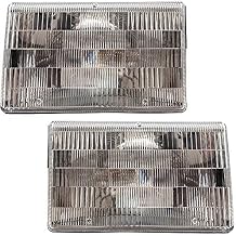 مجموعة استبدال بروك للسائق ومصابيح الركاب المتوافقة مع 1993-1998 Grand Cherokee 55155127 55155126